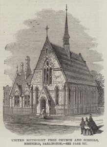 United Methodist Free Church and Schools, Nestfield, Darlington (kaiverrus) tekijältä English School