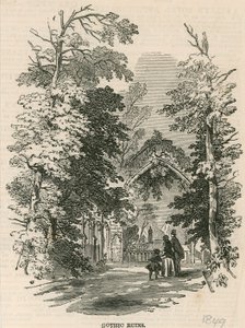 Vauxhall Gardens, Lontoo: Goottilaiset rauniot tekijältä English School