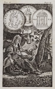 Vesta (engraving) tekijältä English School