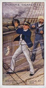 Victoria Cross: Midshipman (jälkeenpäin kontra-amiraali) C D Lucas, RN, Bomarsund tekijältä English School
