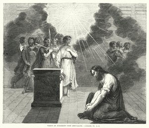 Visio tuomiosta Jerusalemille, Hesekiel IX tekijältä English School