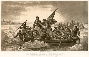 Washington ylittää Delawaren tekijältä English School