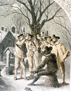 Kamppailu omenapuissa, 1840 tekijältä English School