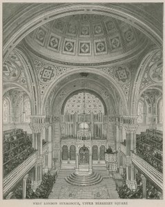 Länsi-Lontoon synagoga, Upper Berkeley Square tekijältä English School