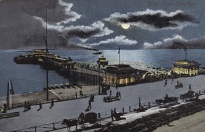 West Pier, Brighton, Sussex (värilitro). tekijältä English School