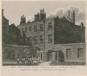 Queens Treasuryn länsirintama Scotland Yardista tekijältä English School