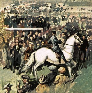 White Horse vuoden 1923 Cupin finaalissa Wembleyllä tekijältä English School