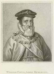 William Cecil, Lord Burleigh (kaiverrus) tekijältä English School