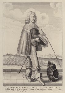 William II Orange-Nassau, Orangen prinssi (etsaus) tekijältä English School