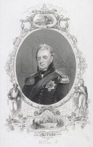 Vilhelm IV (1765-1837) Ison-Britannian, Irlannin ja Hannoverin kuningas. tekijältä English School
