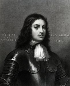 William Penn 22-vuotias, S. A. Schoffin painatus, 1862 (kaiverrus) tekijältä English School