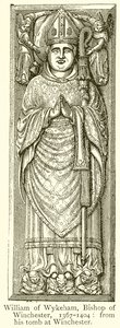 William of Wykeham, Winchesterin piispa, 1367-1404 tekijältä English School
