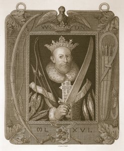William the First, kaiverrettu J. Fittler, kuvitus David Humesista The History of England, pub. R. Bowyer, Lontoo, 1812 tekijältä English School