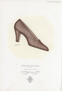 Naisten kenkämainos, 1930-luku tekijältä English School