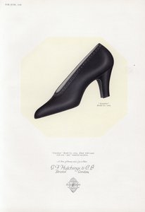 Naisten kenkämainos, 1930-luku tekijältä English School