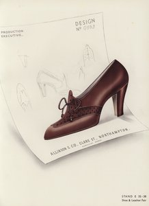 Naisten kenkämainos, 1930-luku tekijältä English School