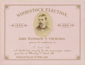 Woodstockin vaalit 1880 tekijältä English School