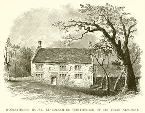 Woolsthorpe House, Lincolnshire (Sir Isaac Newtonin syntymäpaikka)
