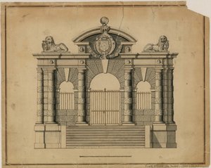 York Stairs, Inigo Jones, n. 1626 tekijältä English School