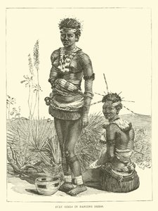 Zulu-tytöt tanssimekossa tekijältä English School