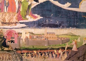 The Damned in Purgatorion, Neitsyen kruunauksesta, valmistui 1454 (yksityiskohta 57626)