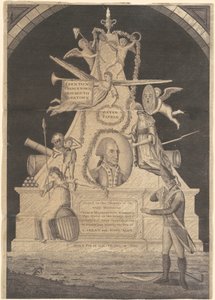 George Washingtonin muistomerkki tekijältä Enoch G. Gridley, after John Coles, Jr.
