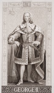 Yrjö II (1683-1760) Englannin ja Skotlannin historian kuvista, osa II.