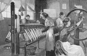 Spitalfields silkkikutojat, 1893