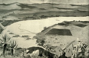 "Potgeiterin ajoradan ylitys, 16. tammikuuta", 1900. tekijältä Enoch Ward