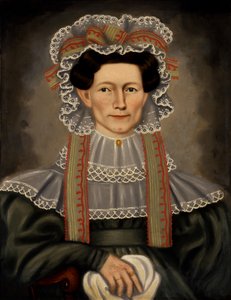 Lady of Squire Williams House, n. 1829. tekijältä Erastus Salisbury Field
