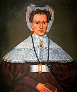 Rouva Pearce, n. 1835 (öljy aluksella)