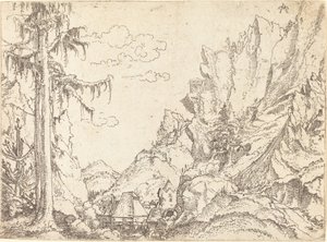 Vuoristomaisema, 15101525.