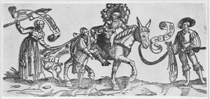 Shrrew ("Frau Seltenfried") (puupiirros paperille)