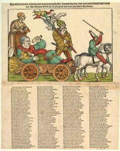 Aigentliche newe zeitung von dem narren fresser tekijältä Erhard Schon
