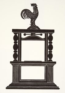 Kukko ja painokone tekijältä Eric Gill