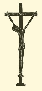 Krusifiksi tekijältä Eric Gill