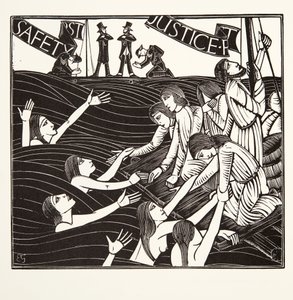 Turvallisuus ensin, The Labor of Women tekijältä Eric Gill