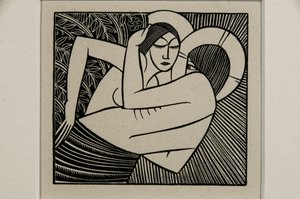Pysy omenoiden kanssa tekijältä Eric Gill