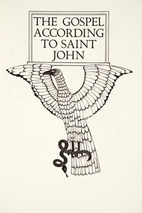 Pyhän Johanneksen kotka tekijältä Eric Gill