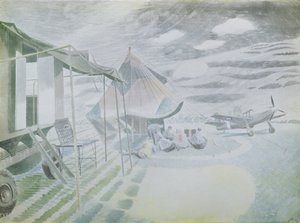 Huonekalut ja erilaiset esineet 1100- ja 1300-luvuilta tekijältä Eric Ravilious