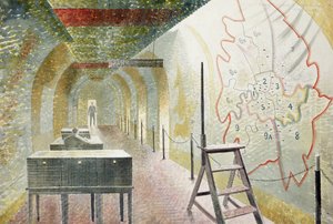 N:o 1 Karttakäytävä tekijältä Eric Ravilious