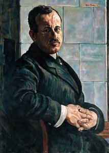 Georg Hermannin muotokuva 1871-1943, 1917-1918.