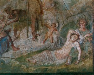 Ariadne ja Dionysos Naxoksen saarella tekijältä Erich Lessing