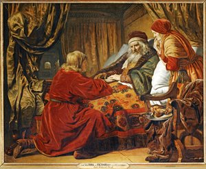 Iisak siunaa Jaakobin ... tekijältä Erich Lessing