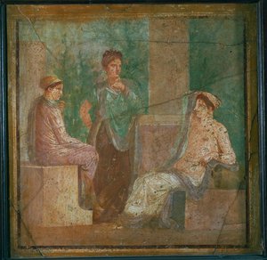 Nymfi kuulee oraakkelia tekijältä Erich Lessing