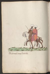 Sulttaanin seraili, mustat eunukit hevosen selässä ... tekijältä Erich Lessing