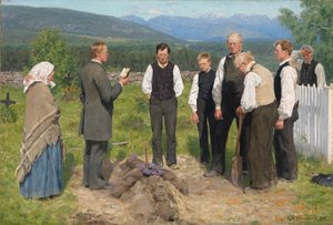 Talonpoikien hautaus