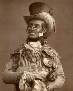 Arthur Roberts, brittiläinen näyttelijä, koomikko ja musiikkisali viihdyttäjä, 1888