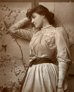 Cora Urquhart Brown-Potter, yhdysvaltalainen näyttelijä, 1887 tekijältä Ernest Barraud