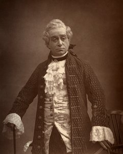 David James, brittiläinen näyttelijä, elokuvassa David Garrick, 1887